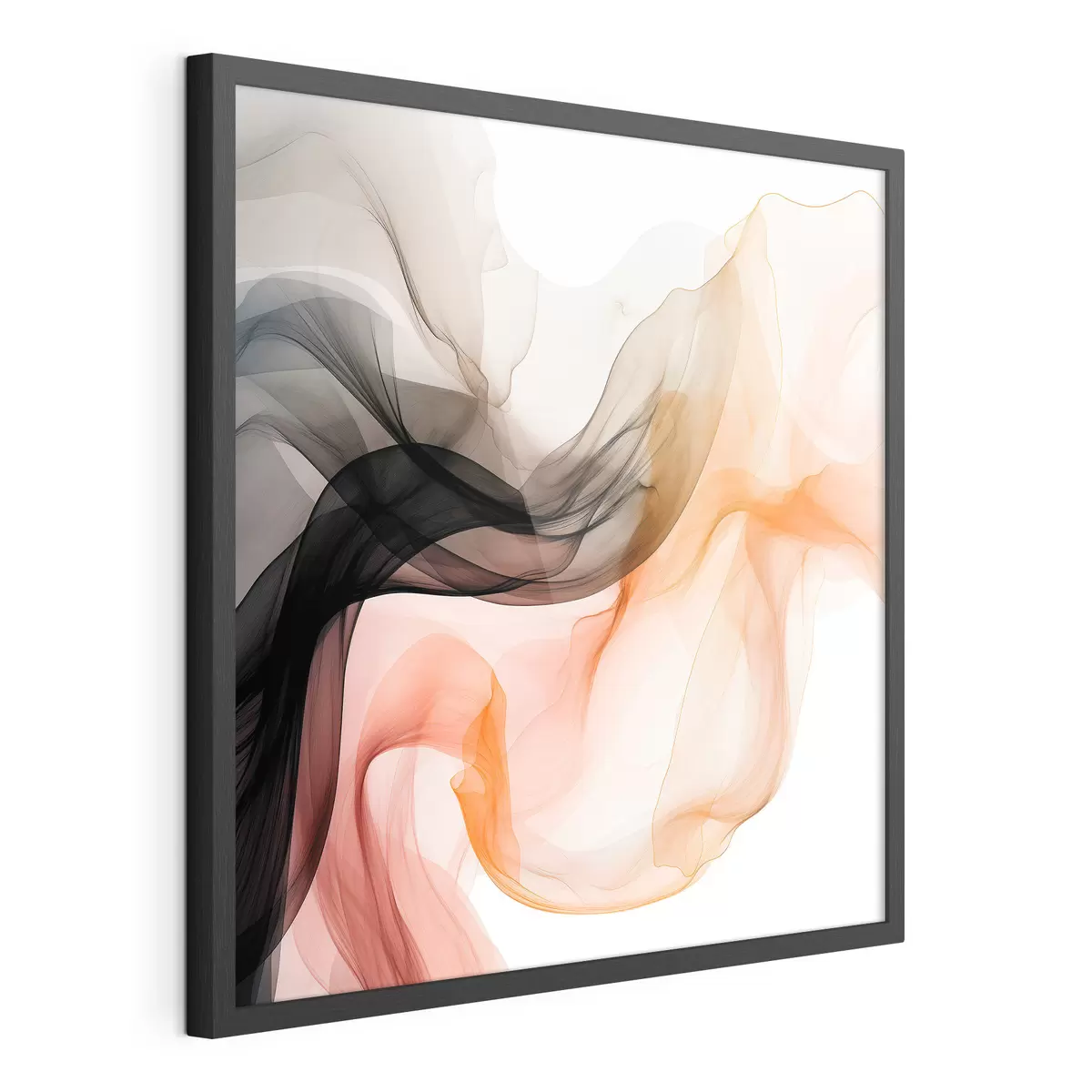 Poster Flux d'air, abstraction transparente f46332