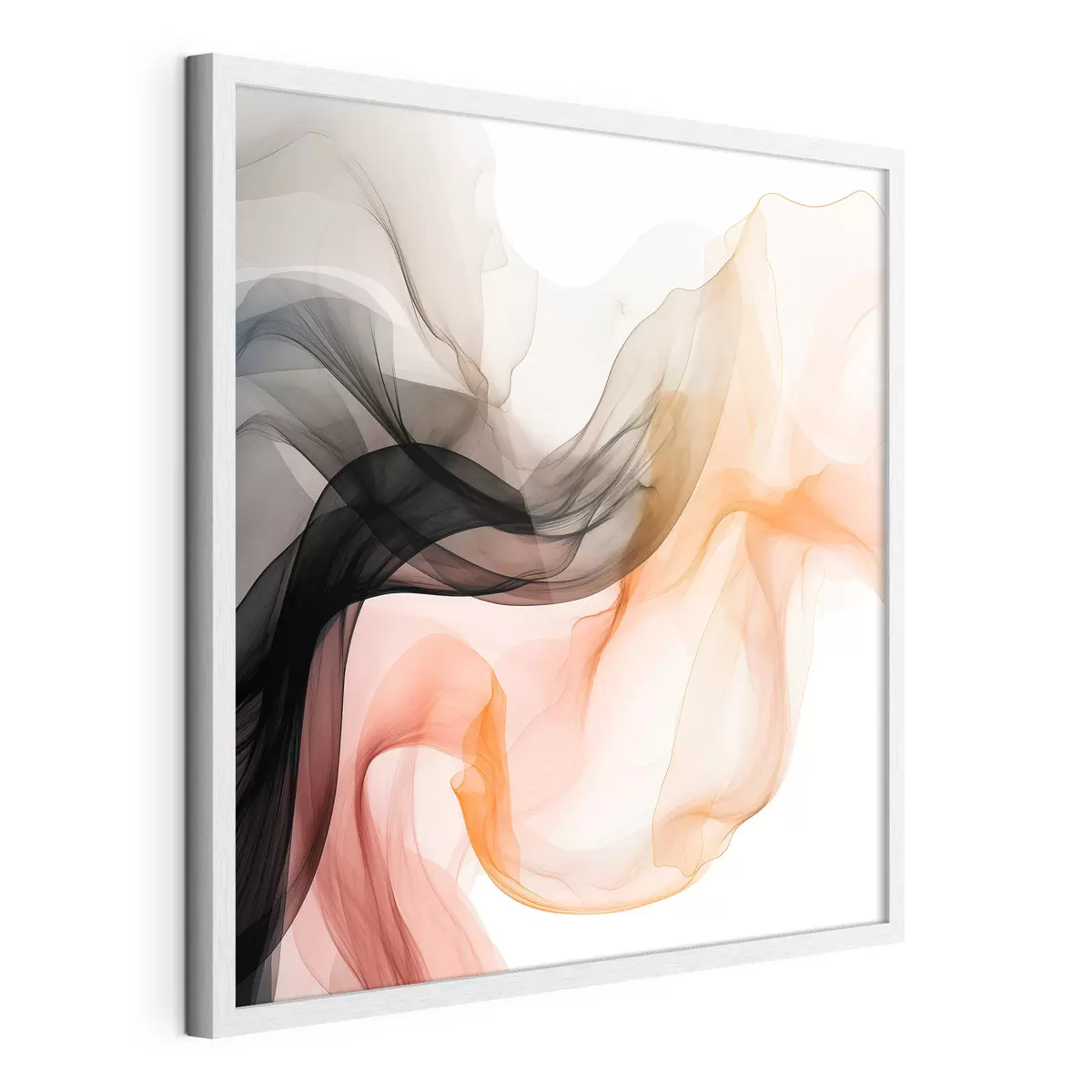 Poster Flux d'air, abstraction transparente f46332