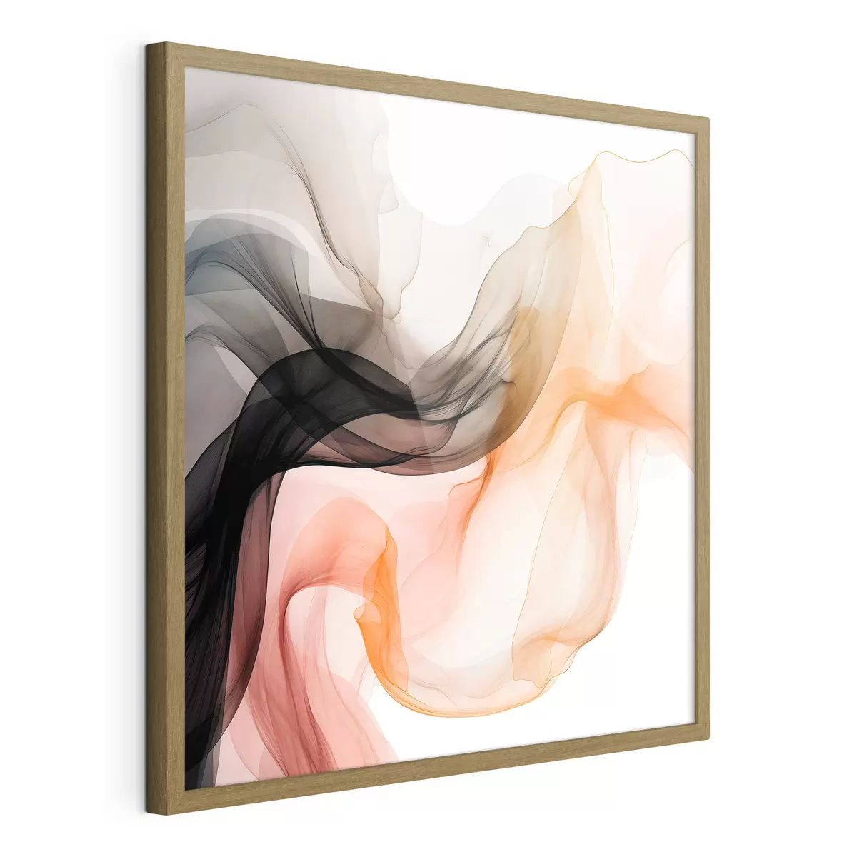 Poster Flux d'air, abstraction transparente f46332