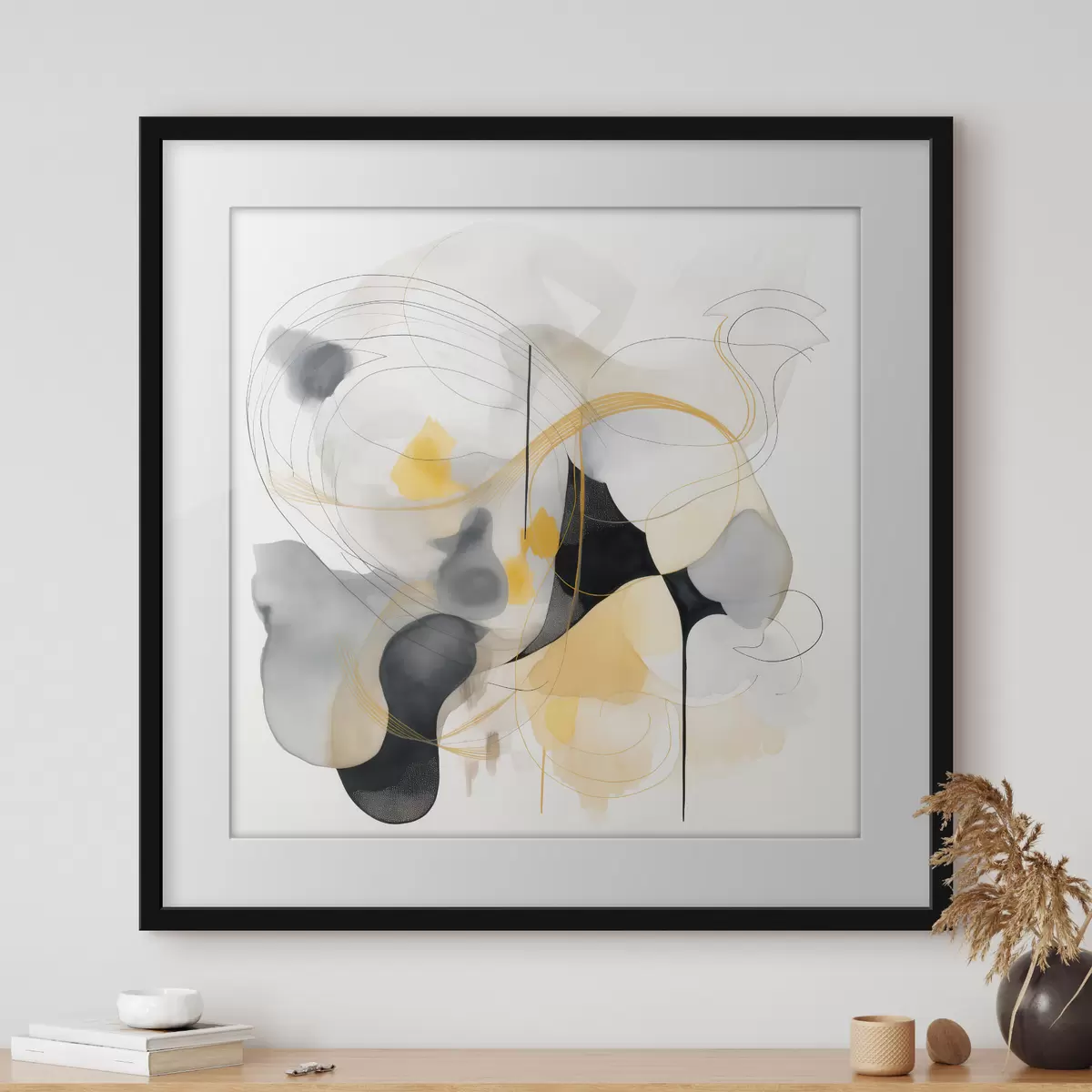 Poster Lignes et mélodie f46335