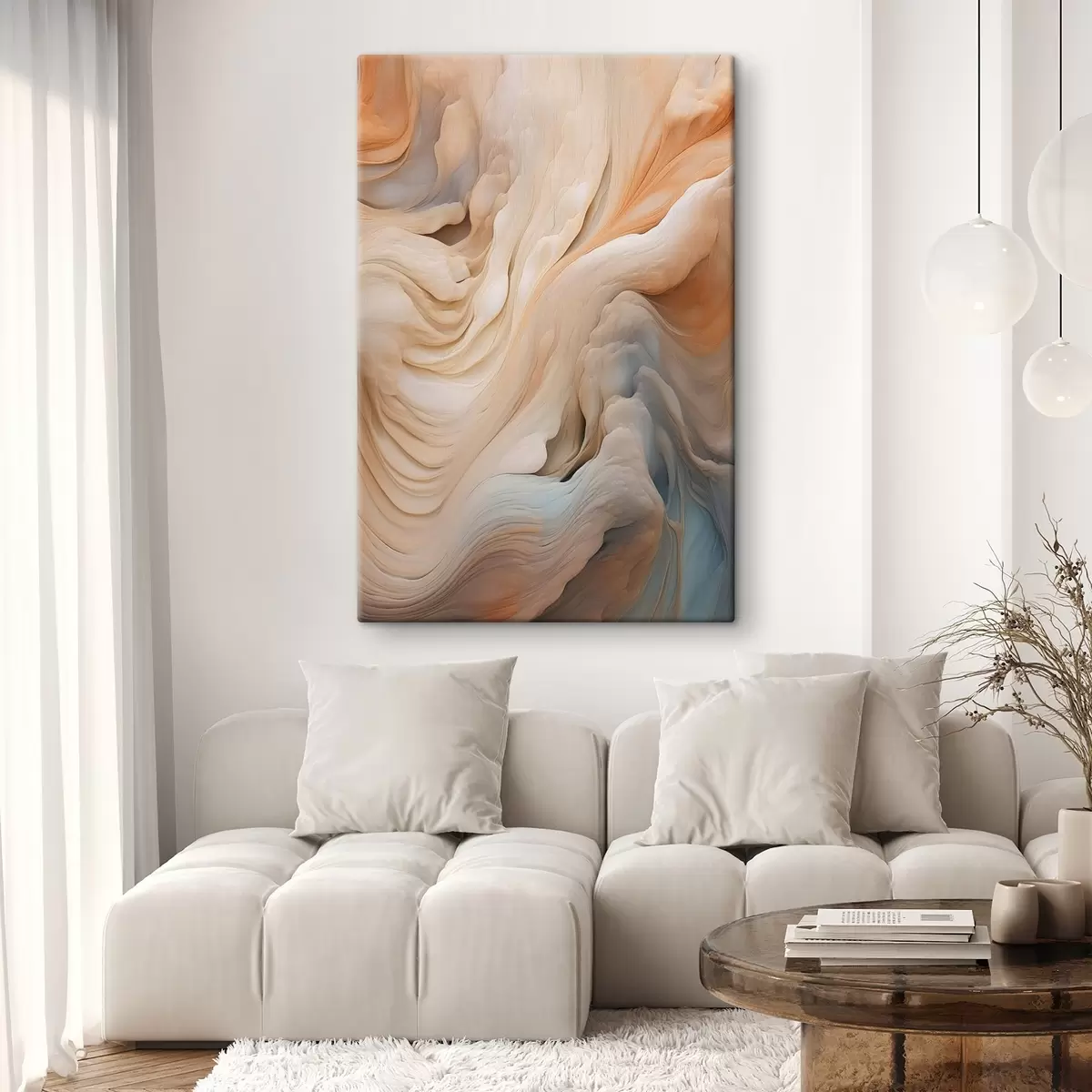 Tableau Abstraction organique s46450