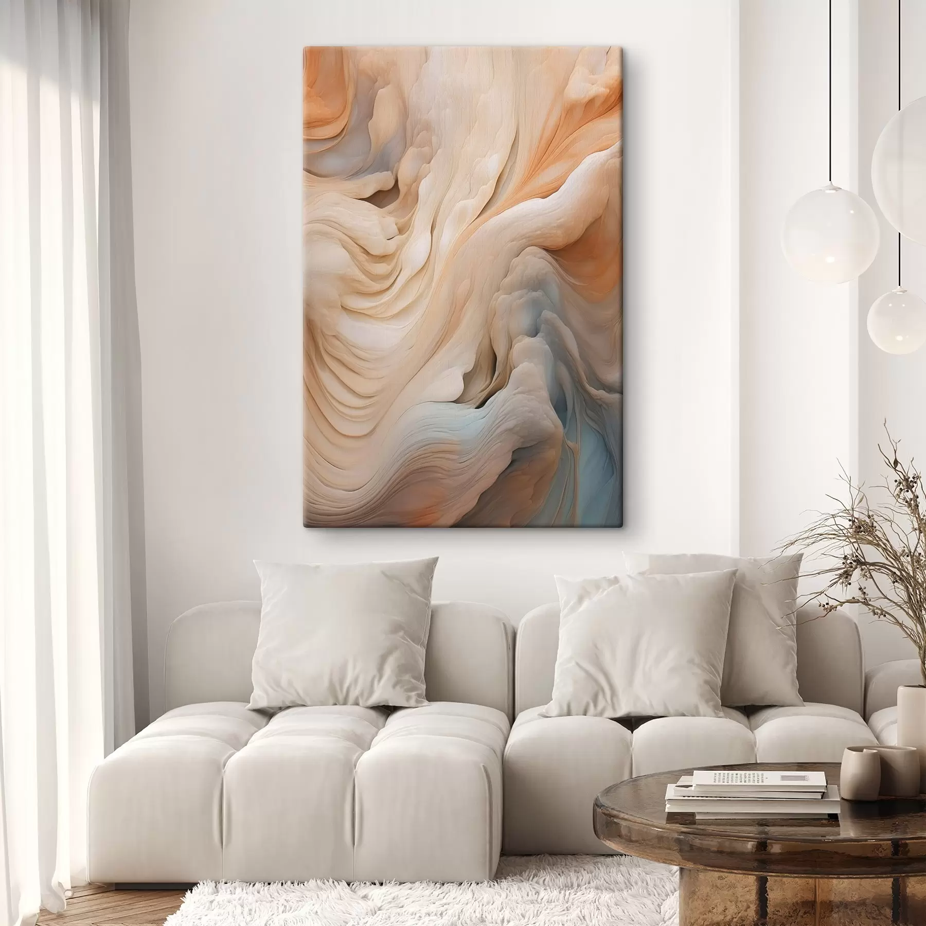 Tableau Abstraction organique s46450