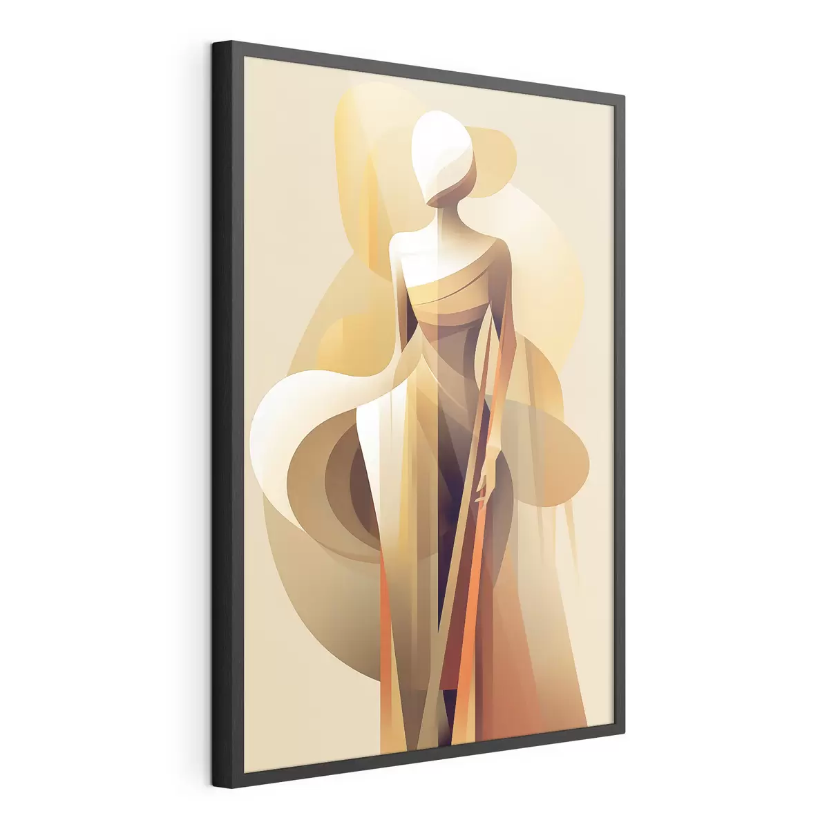Poster Silhouette abstraite f46357