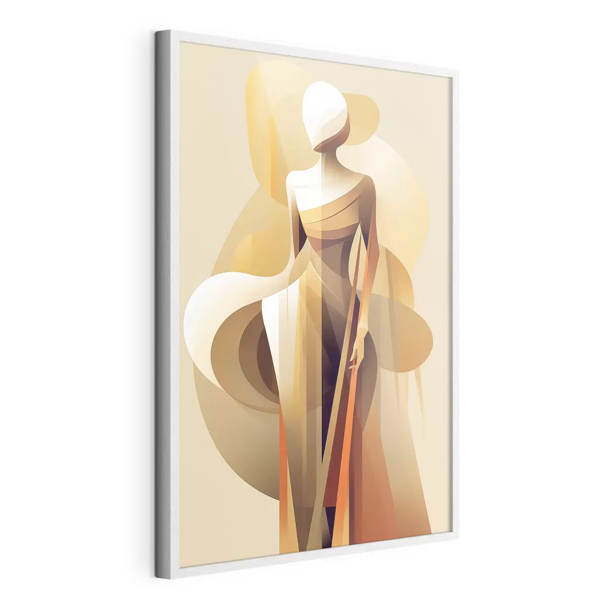 Poster Silhouette abstraite f46357