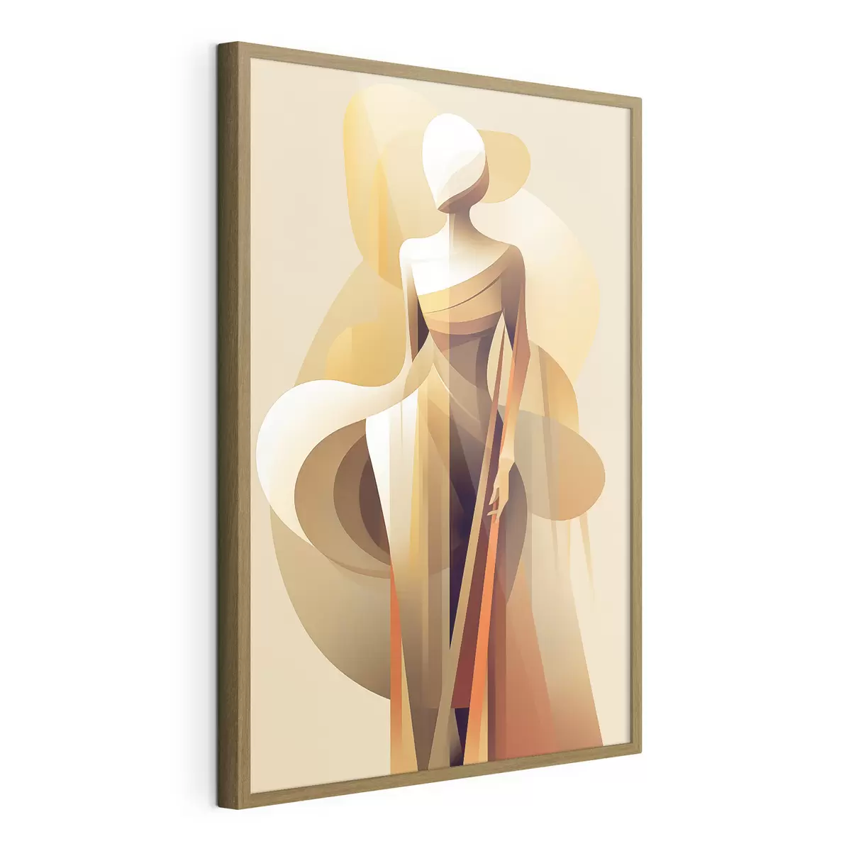 Poster Silhouette abstraite f46357