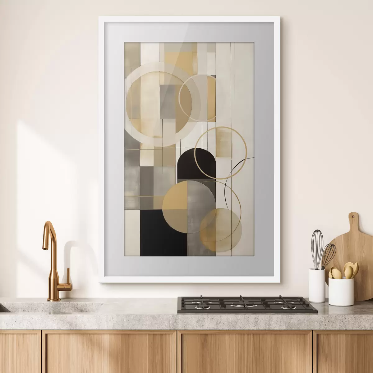 Poster Cercles et force f46359