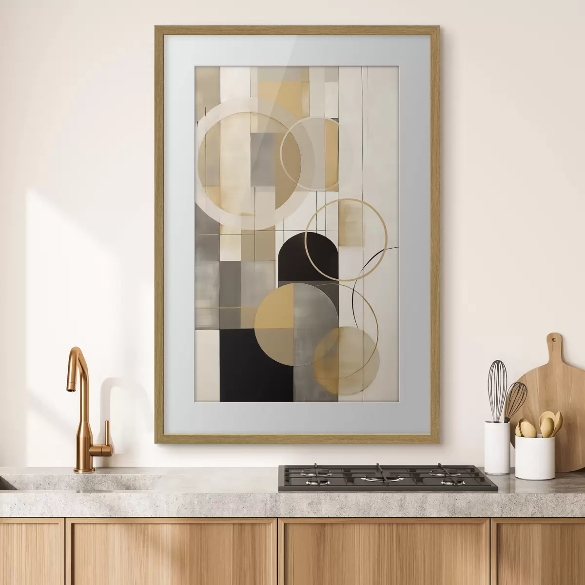 Poster Cercles et force f46359