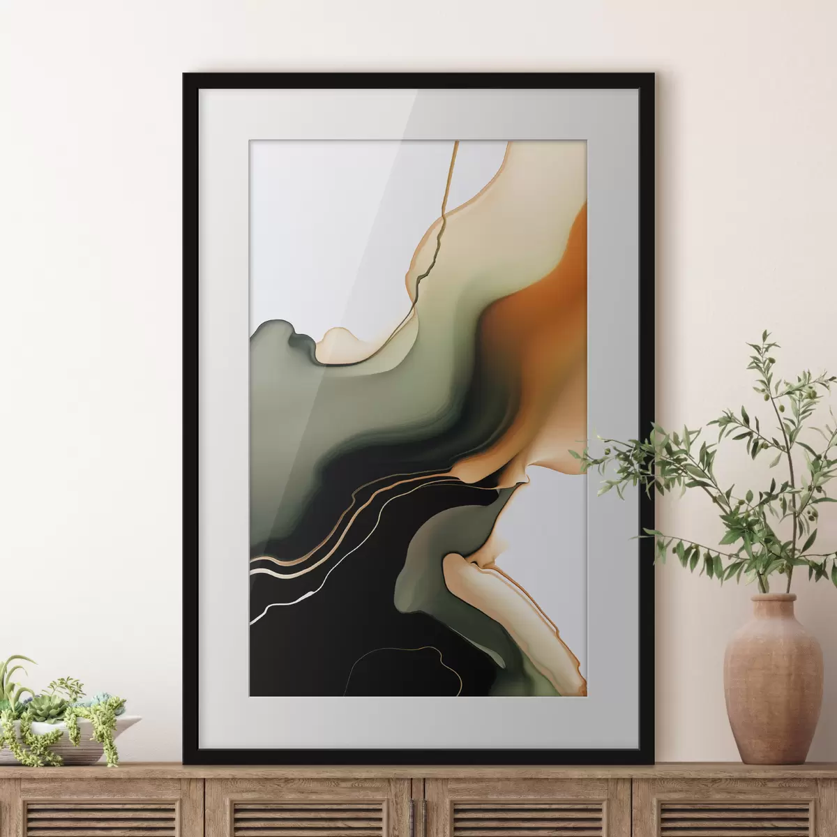 Poster Vagues et chaleur f46448