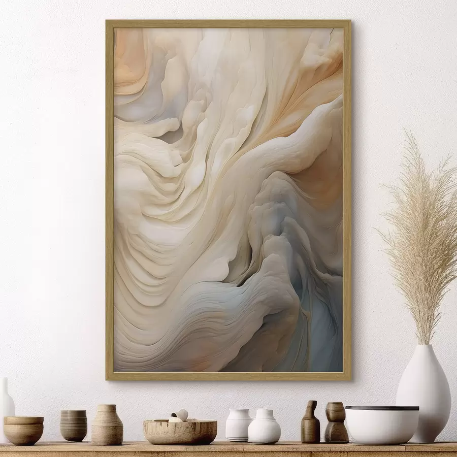 Papier peint Abstraction organique f46450