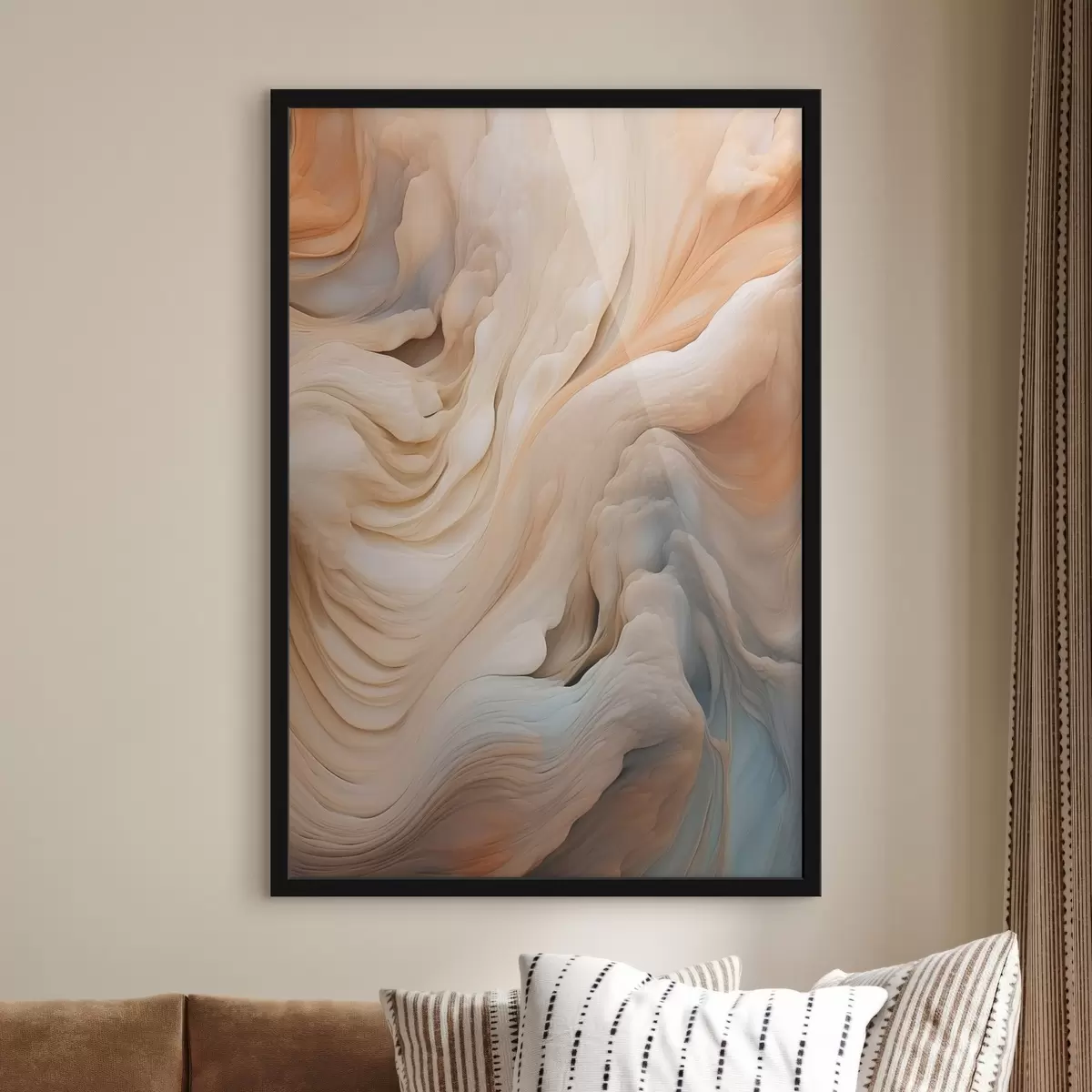 Poster Abstraction organique f46450