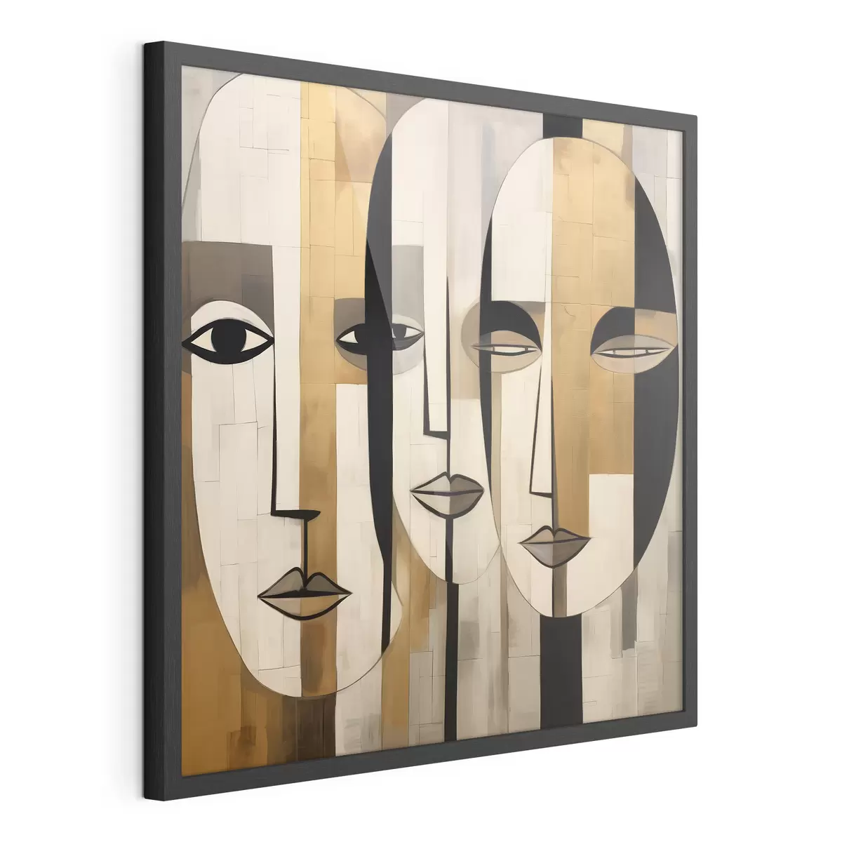 Poster Visages abstraits f46452