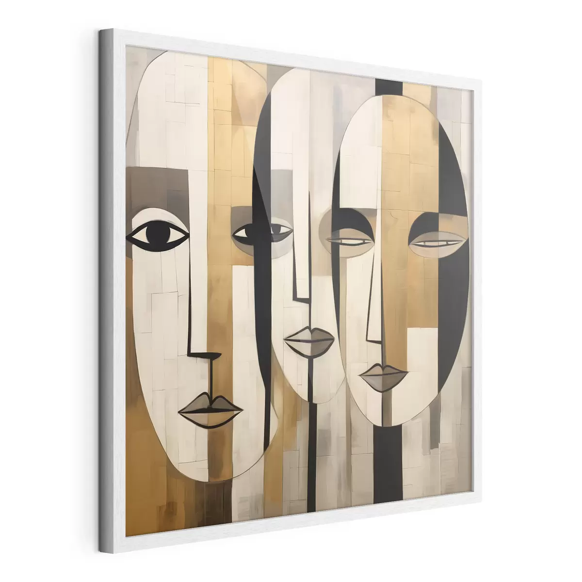 Poster Visages abstraits f46452