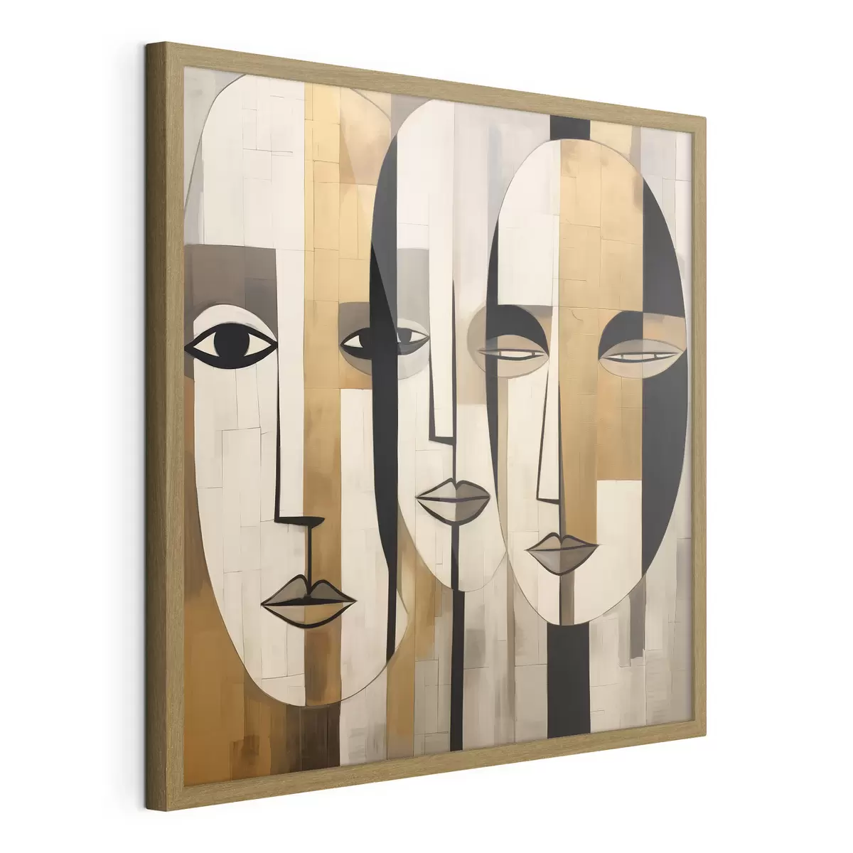 Poster Visages abstraits f46452