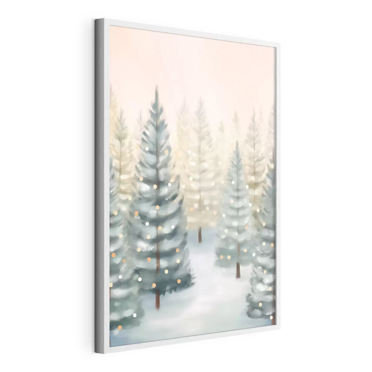 Poster Forêt de Noël f46456