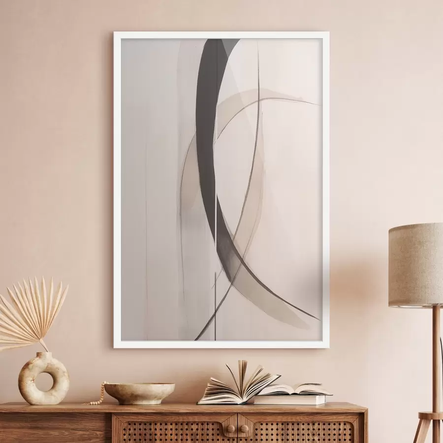 Papier peint Lignes et grâce f46468