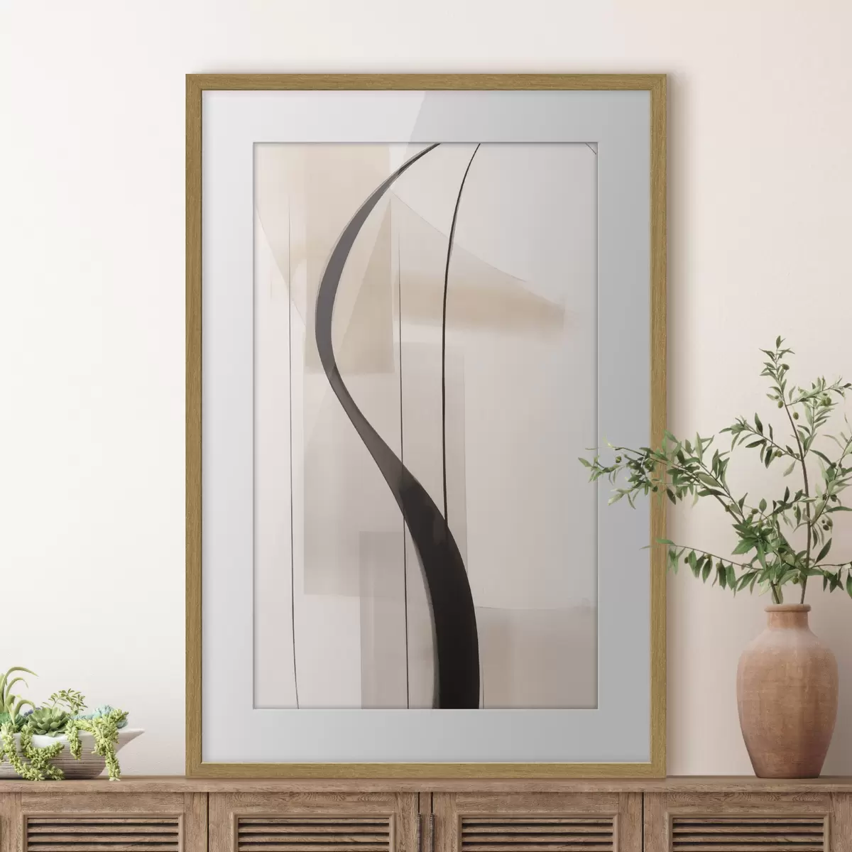 Poster Lignes et espoir f46469