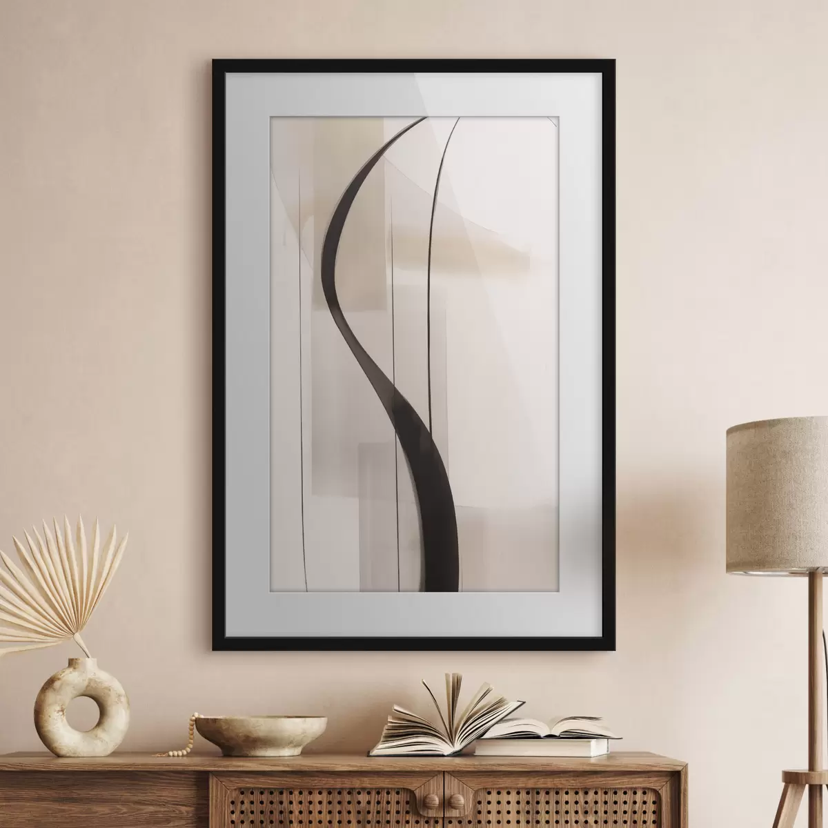 Poster Lignes et espoir f46469