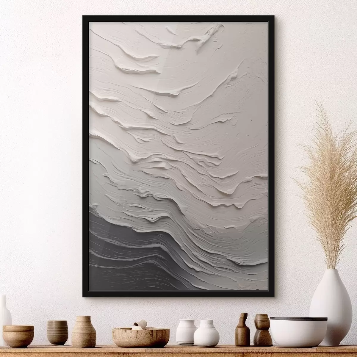 Poster Texture ondulée f46475