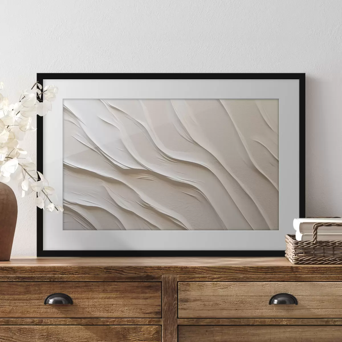 Poster Vagues, abstraction f46555