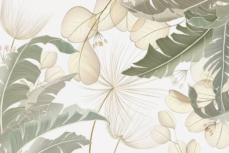 Papier peint Feuillage w04853