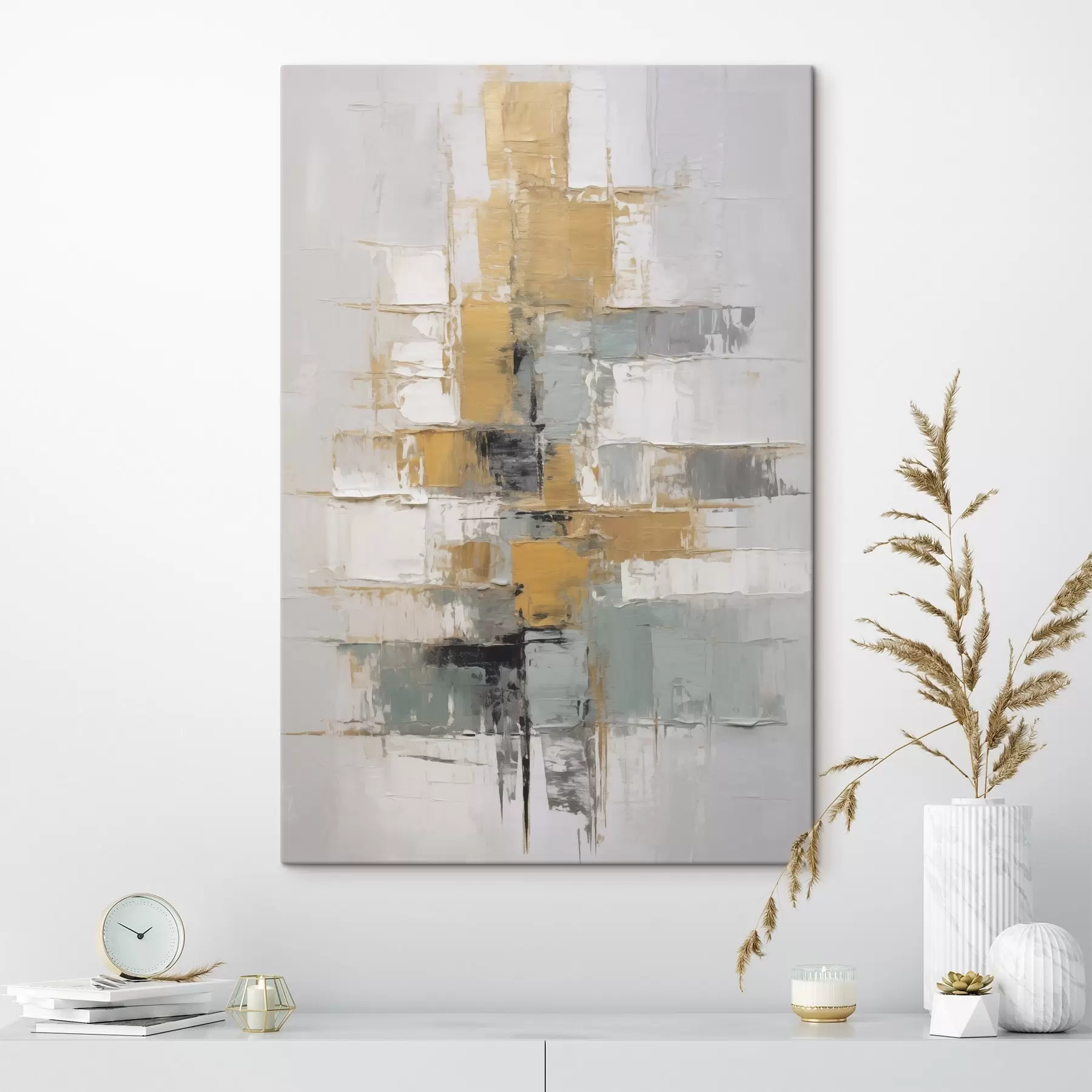 Tableau Composition abstraite s46569