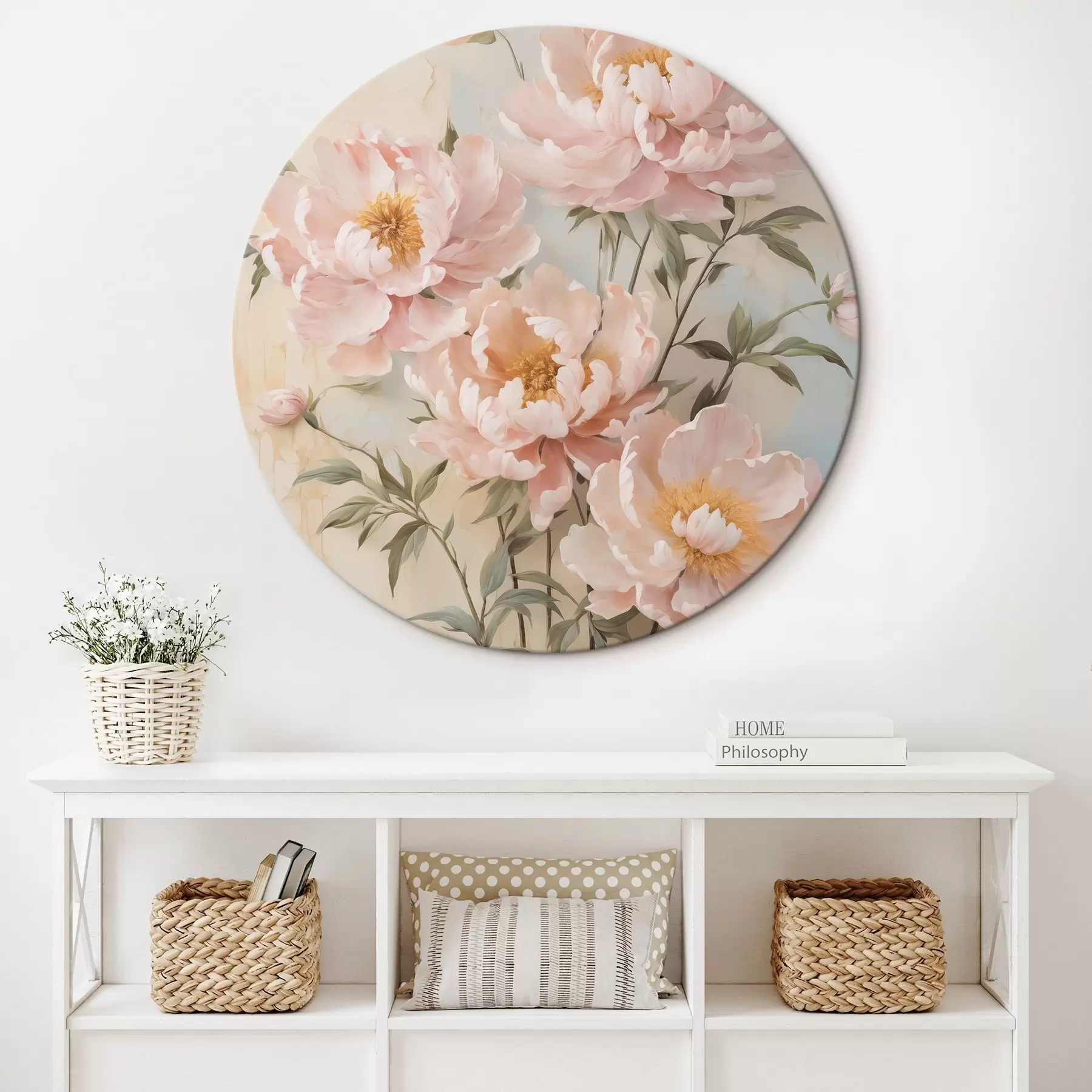 Tableau Pivoines en fleurs r46562