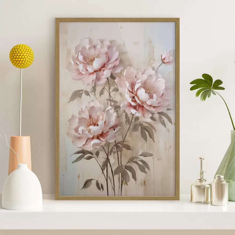 Papier peint Pivoines f46561