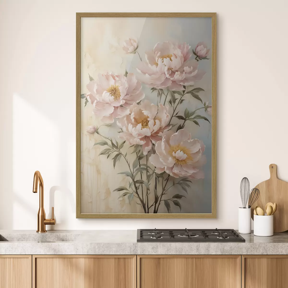 Poster Pivoines en fleurs f46562