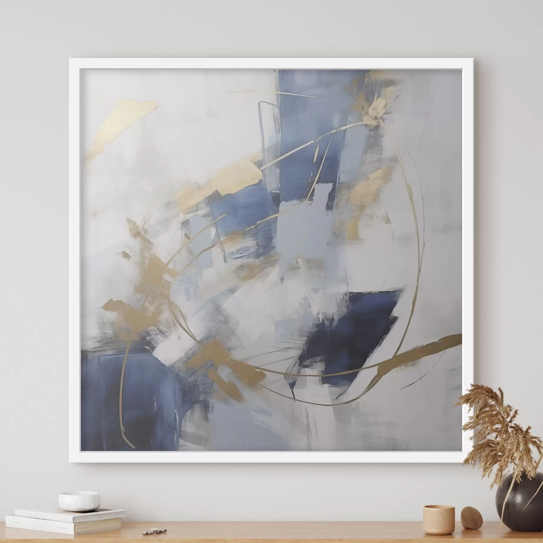 Papier peint Cadence bleue f46564