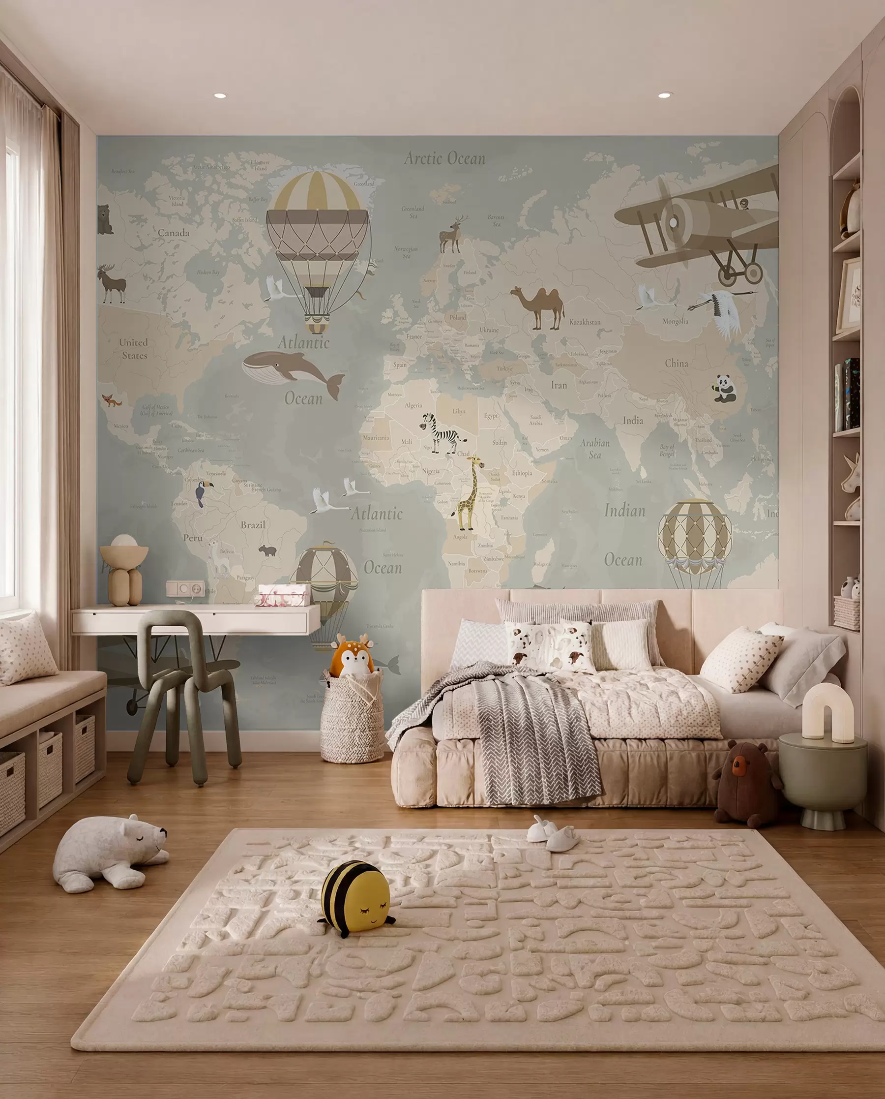 Papier peint Petit atlas du ciel c00003en