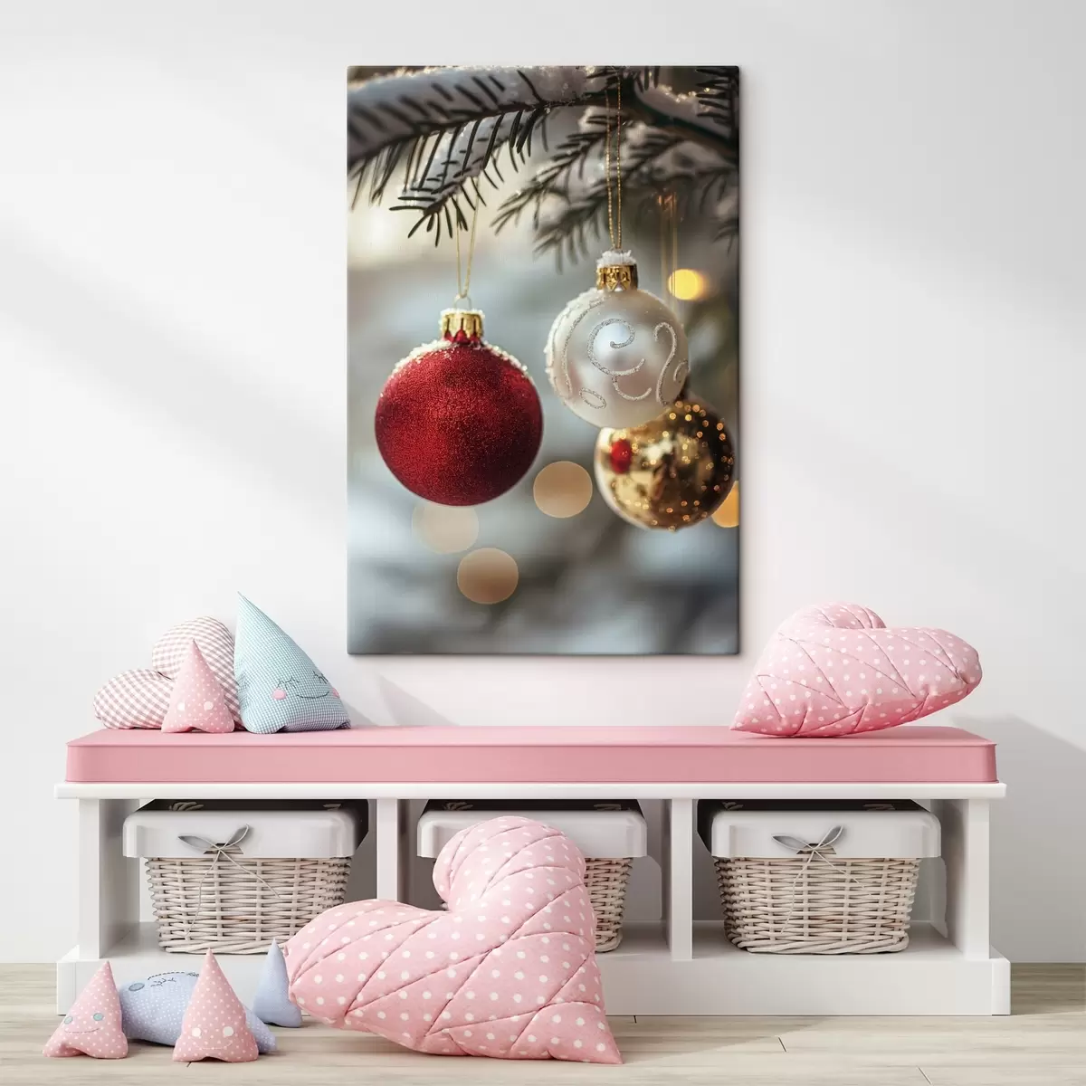 Tableau boules de Noël s46588