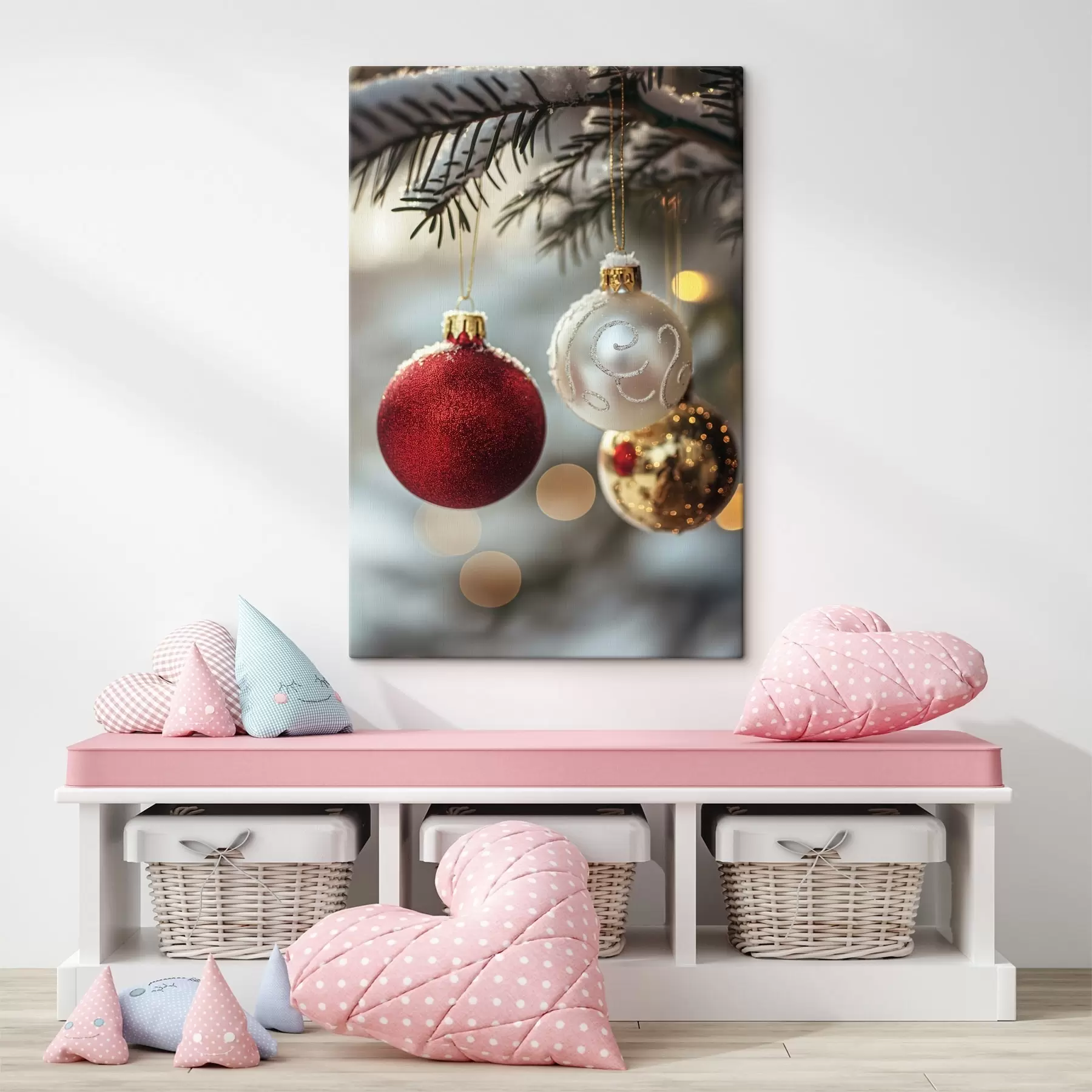 Tableau boules de Noël s46588