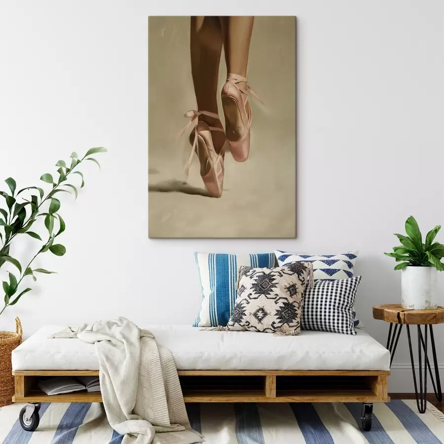 Tableau Pointes roses s46597