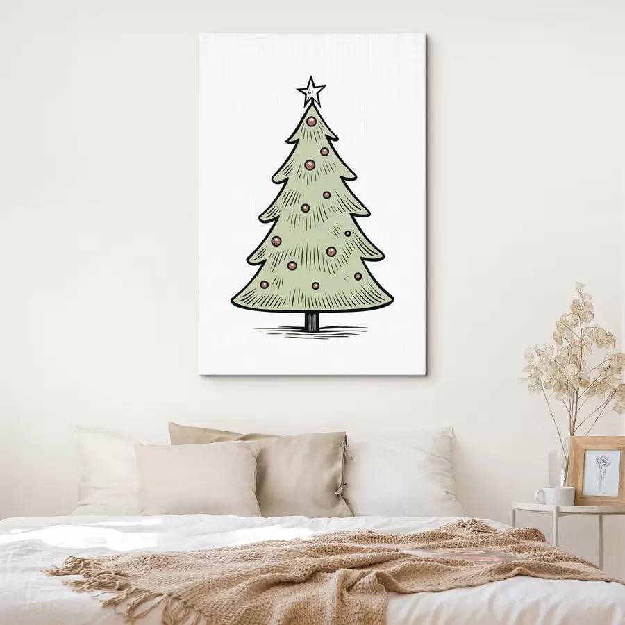 Tableau sapin de Noël s46616