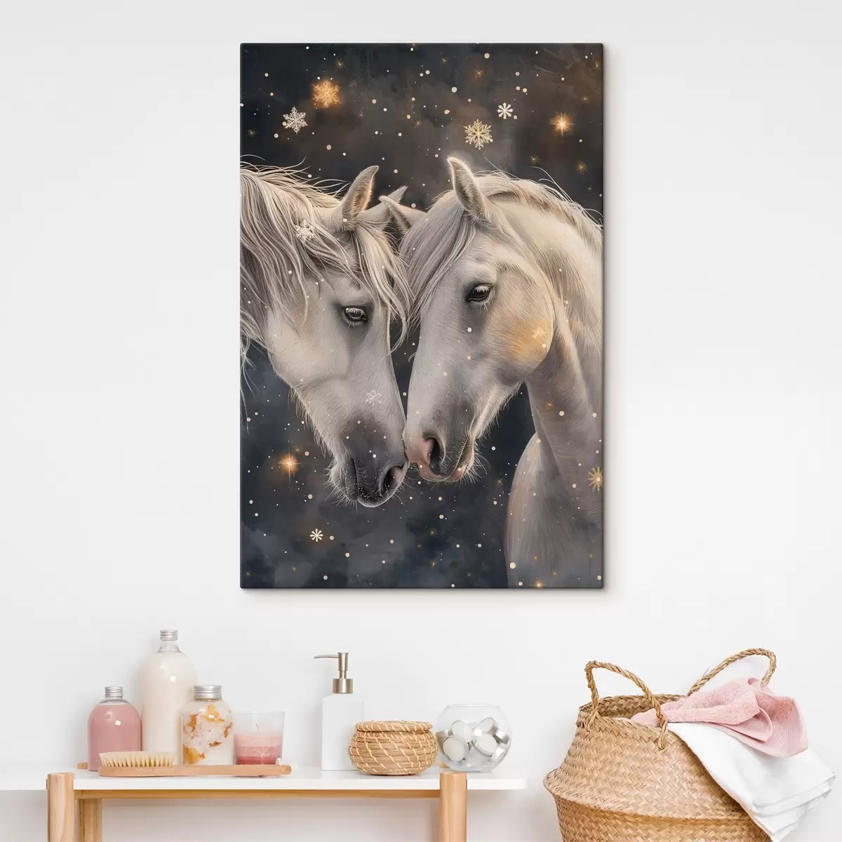 Tableau Deux chevaux s46618