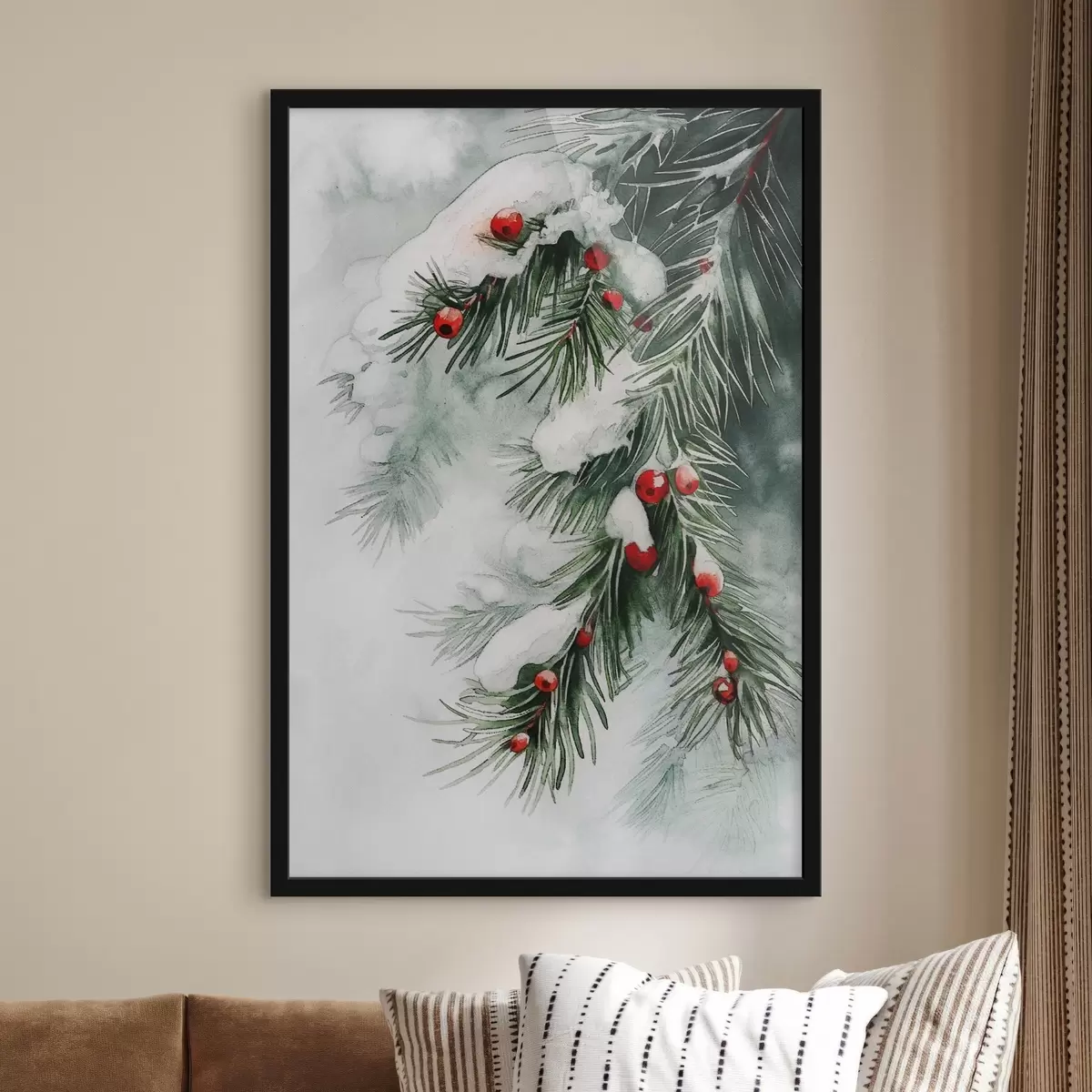 Poster Branches d'hiver f46584