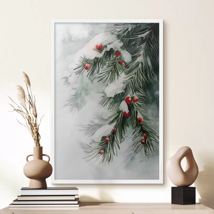 Papier peint Branches d'hiver f46584