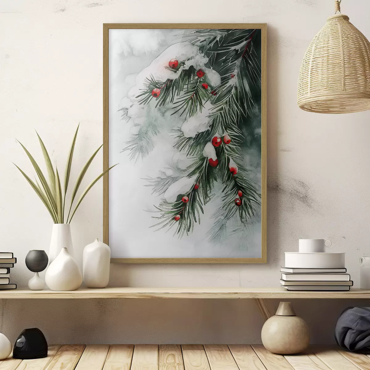 Poster Branches d'hiver f46584