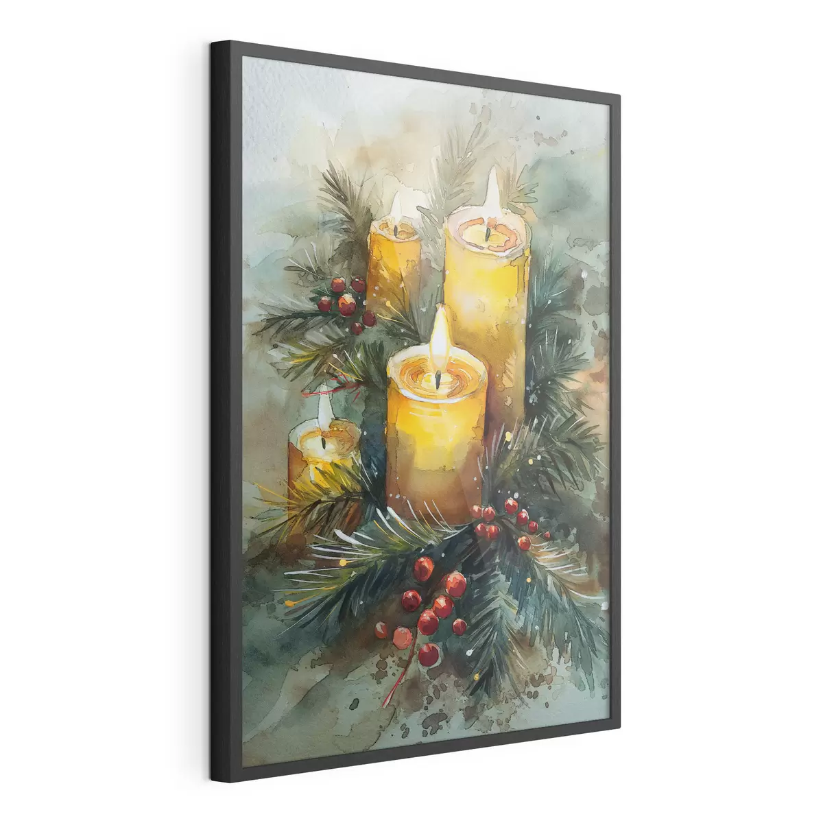 Poster Bougies de Noël f46585