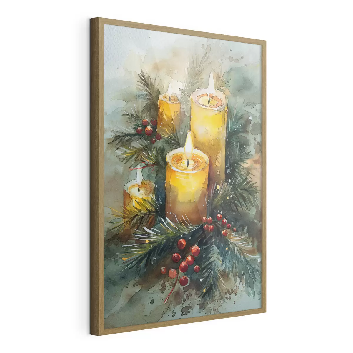 Poster Bougies de Noël f46585