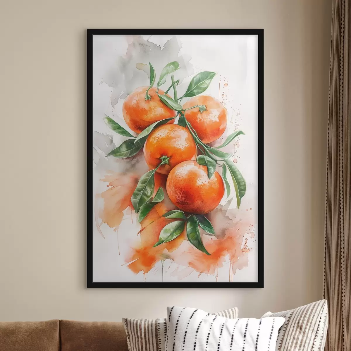 Poster Mandarines mûres f46586