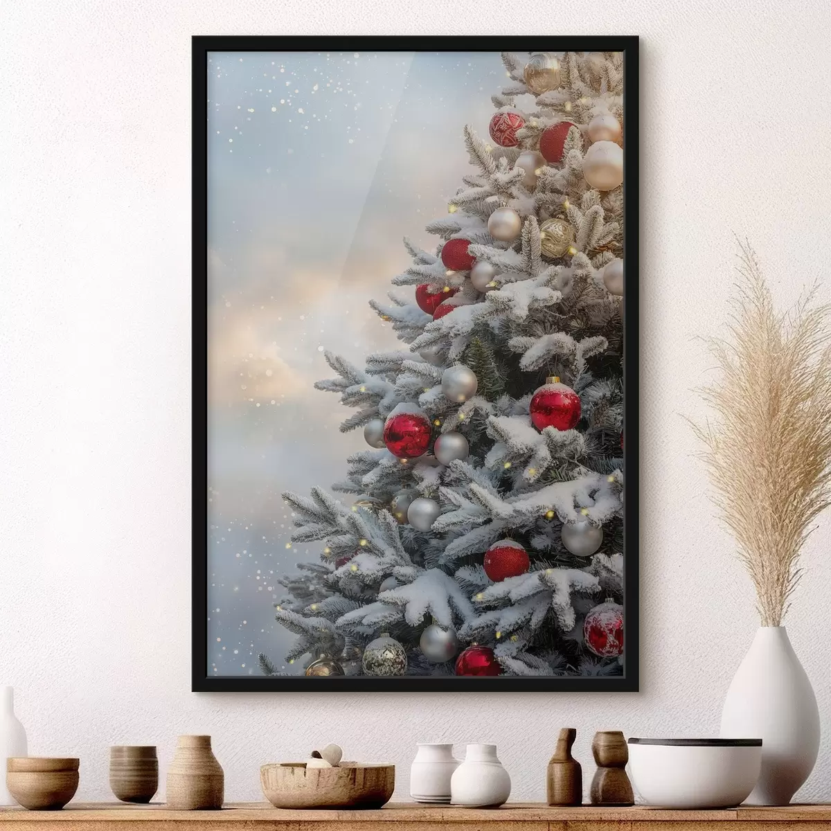 Poster sapin de Noël f46587