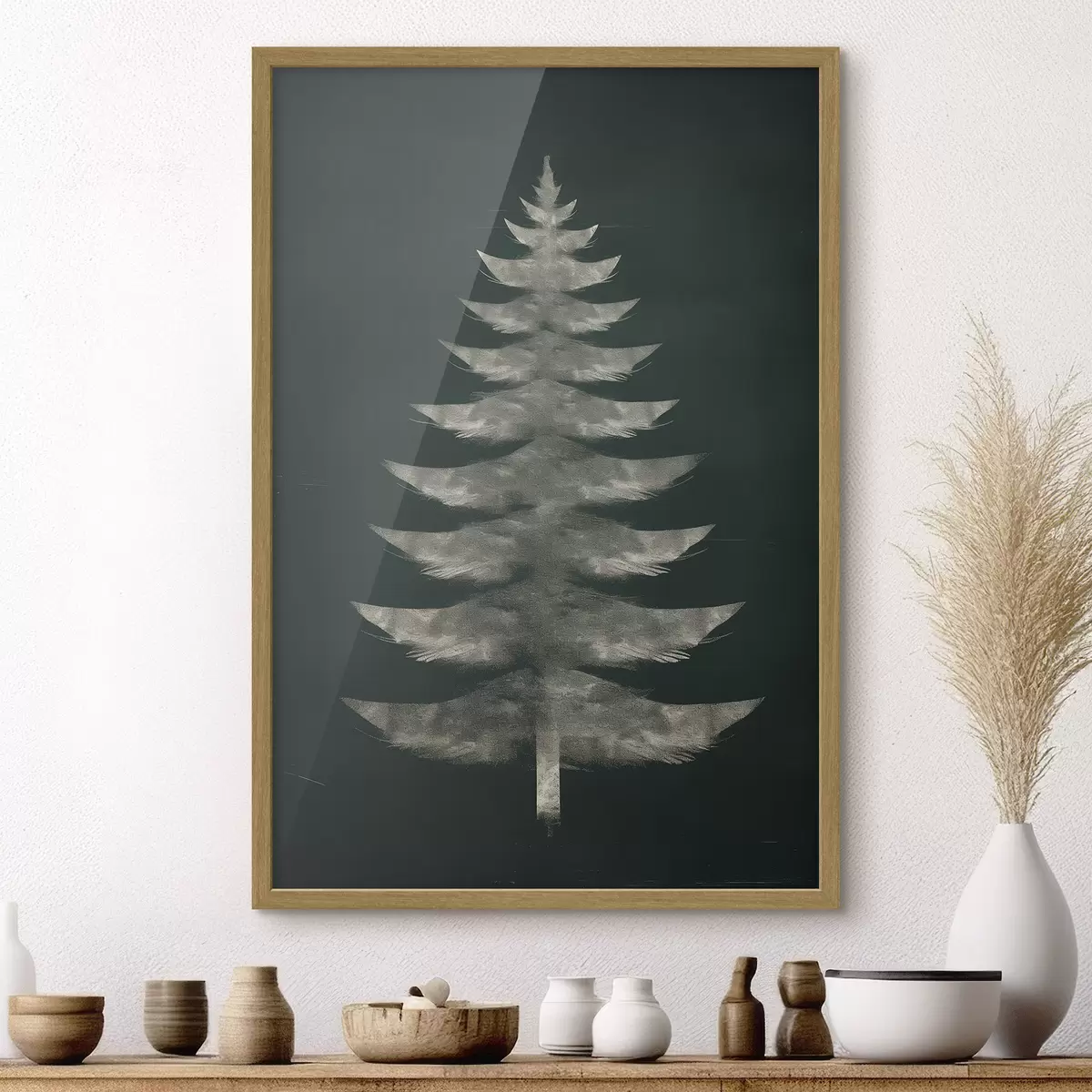 Poster sapin de Noël f46593