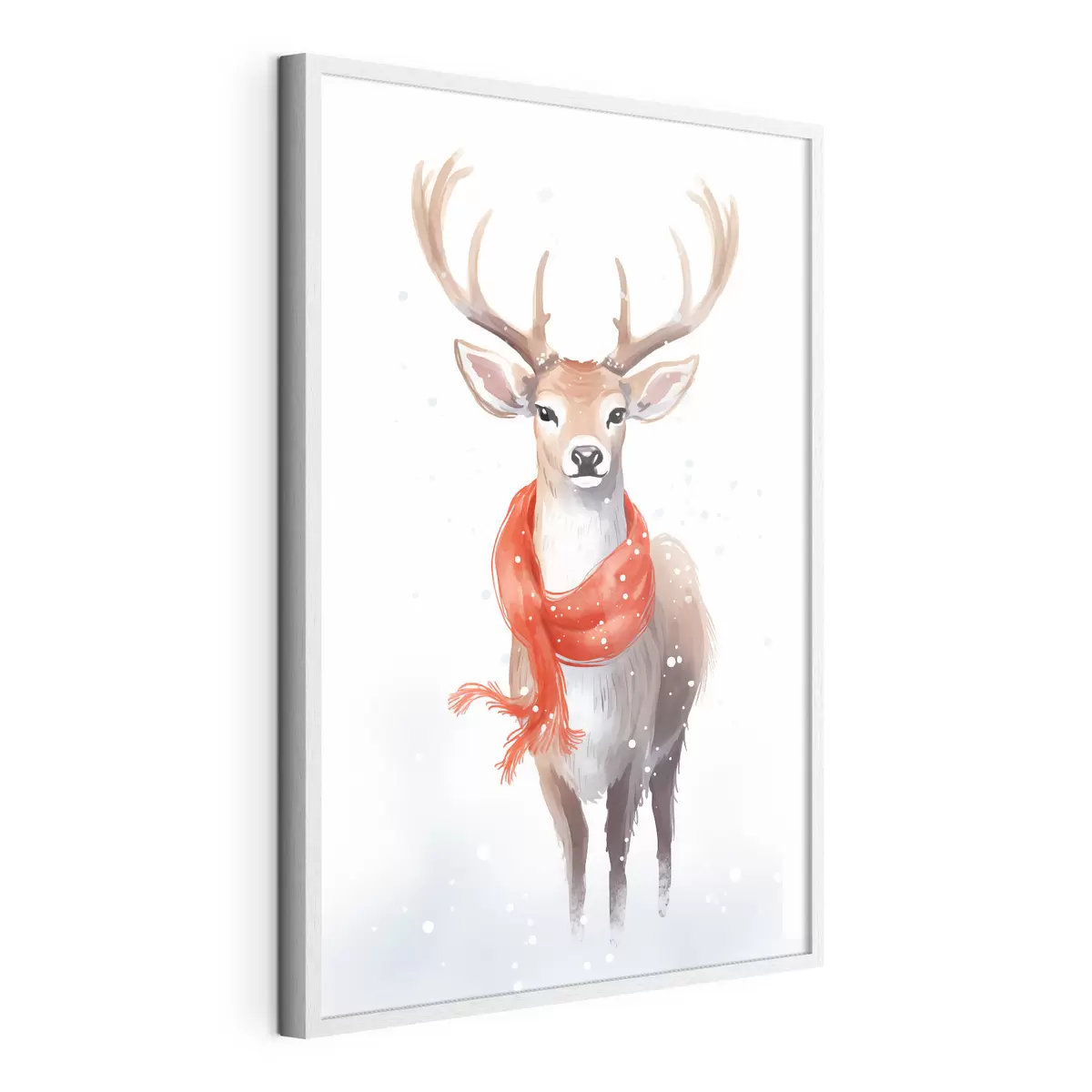 Poster Cerf avec un foulard f46594