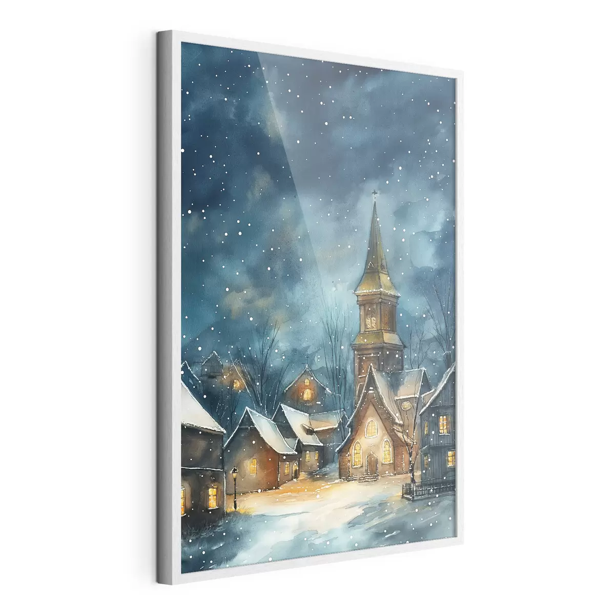 Poster Rue en hiver f46599