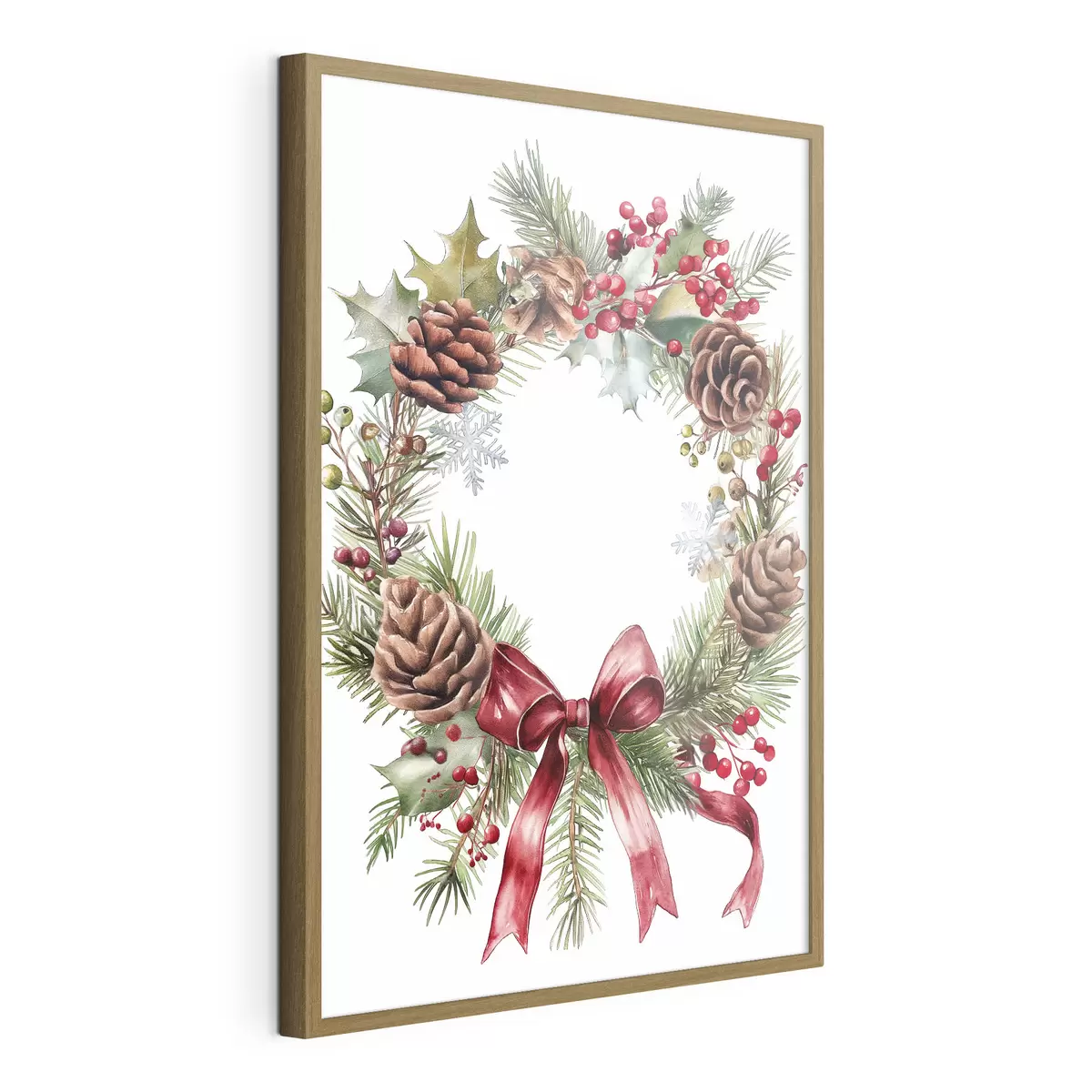 Poster Couronne de Noël f46601