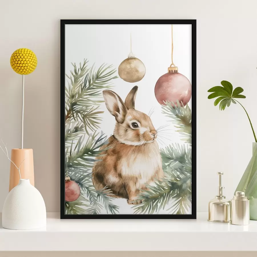 Papier peint Lapin du Nouvel An f46603