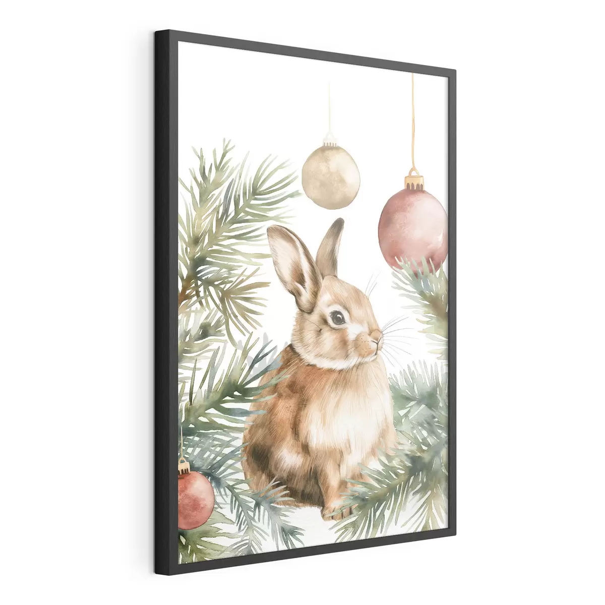 Poster Lapin du Nouvel An f46603