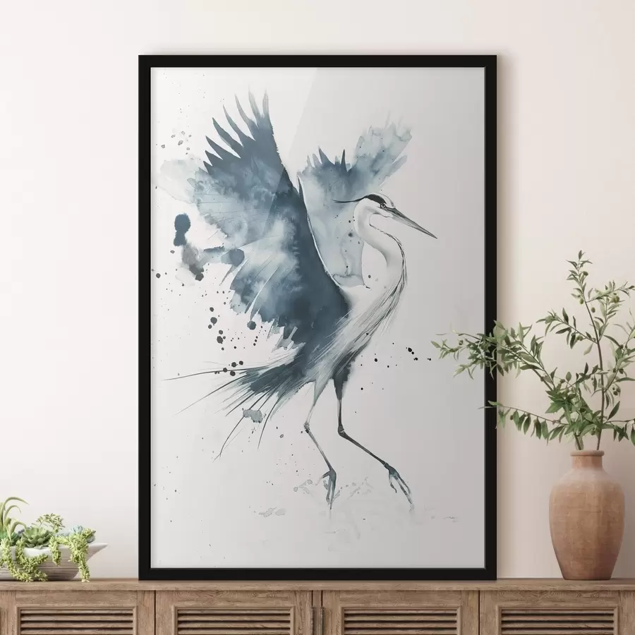 Papier peint Grue f46612