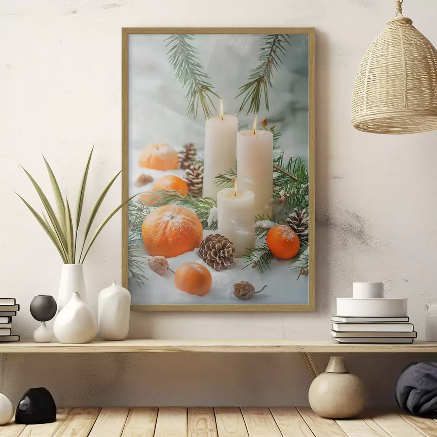Papier peint Parfum d’un soir d’hiver f46615